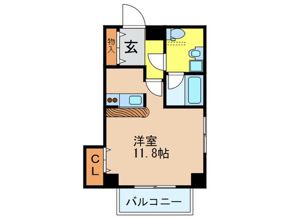 アンフィニⅦ緑地公園の物件間取画像